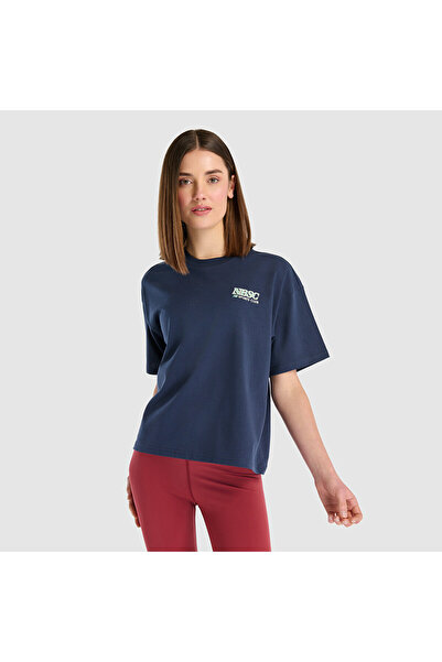 New Balance WNT1505 Lacivert Kadın Tişört