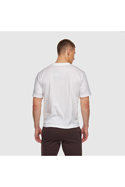 New Balance Ανδρικό λευκό μπλουζάκι Mnt3410