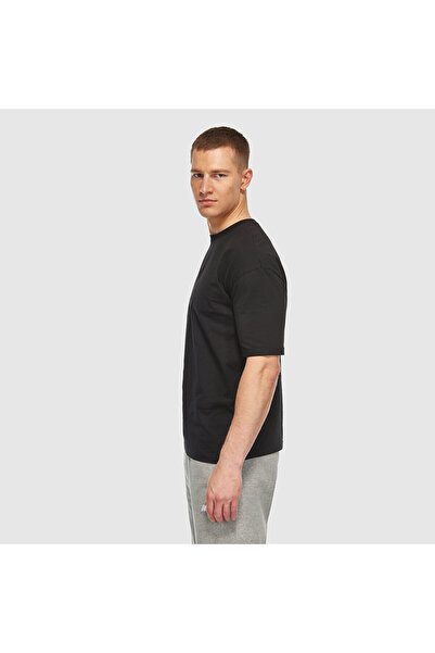 New Balance Unt3417 Μαύρο Unisex T-Shirt