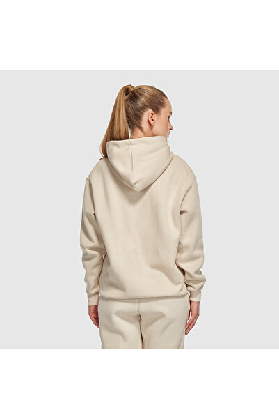 New Balance 3406 Erkek Bej Kapüşonlu Sweatshirt