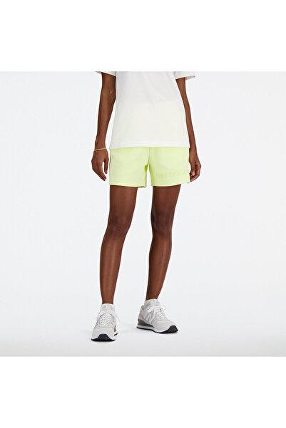 New Balance WS41550 Sarı Kadın Şort