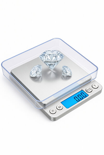 Techmaster Dijital Hassas Mutfak Kuyumcu Terazi Tartı 500GR/0,01GR I-2000