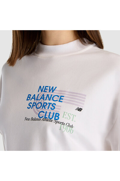 New Balance WNC1502 Біла жіноча толстовка