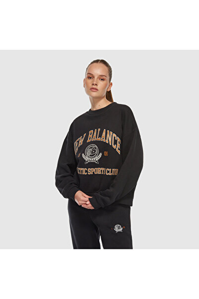 New Balance WNC3404 Siyah Kadın Sweatshirt