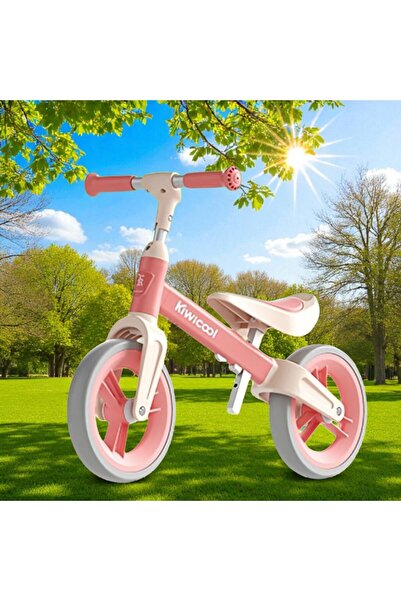 OEM Balance bike for children (80-110 cm), adjustable seat and handlebar height, EVA foam wheels, powder