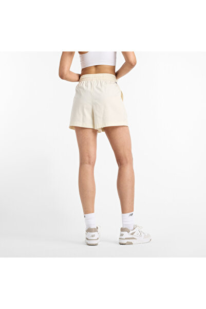New Balance WS51540 Bej Kadın Şort