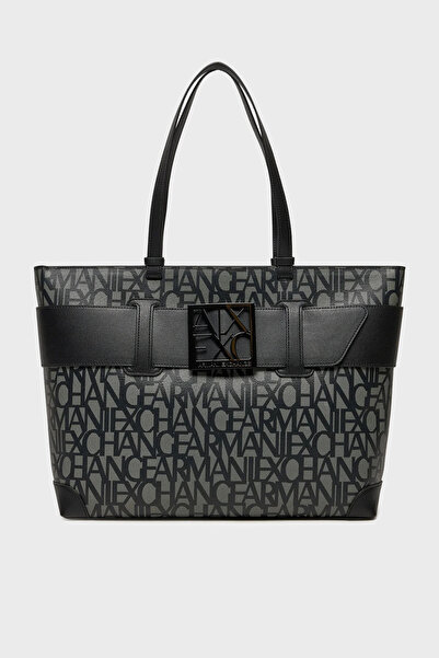 Armani Exchange Jakarlı Logo Baskılı Büyük Çanta ÇANTA 949127 3F742 00850