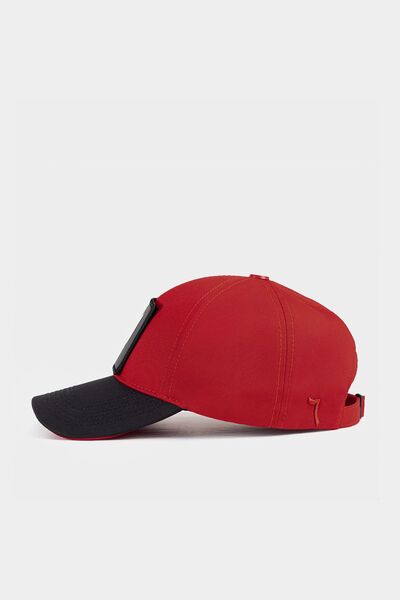 BlackBörk Six Finger Logo Black-Red Baseball Cap