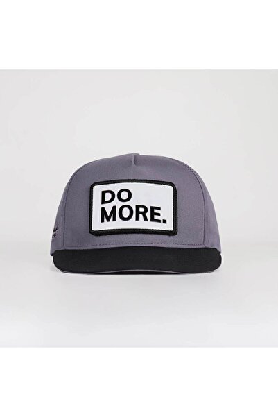 BlackBörk Do More Logo Black-Grey Hip Hop Cap