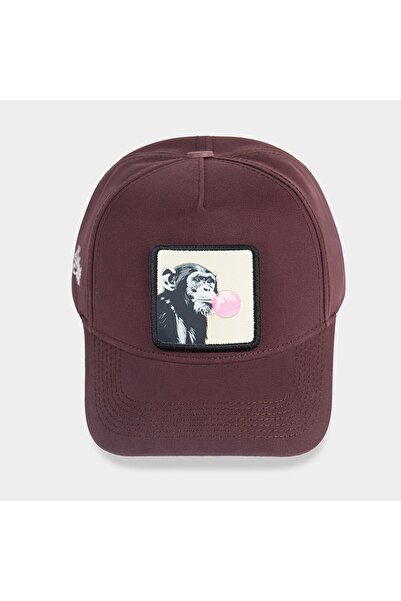 BlackBörk Monkey Logo Brown Baseball Cap