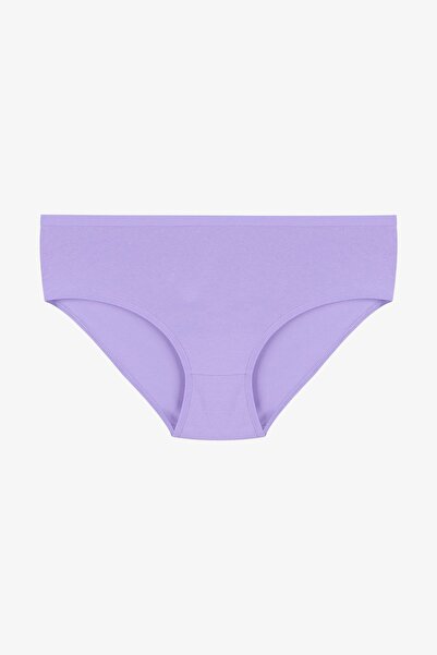 koza iç giyim 3'lü Desenli Pamuklu Yüksek Bel Bato