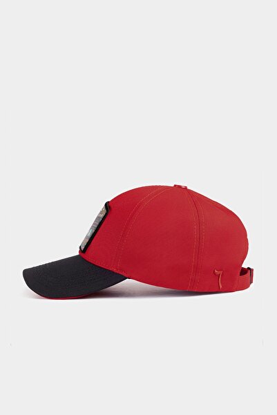 BlackBörk Six Cinema Logo Black-Red Baseball Cap
