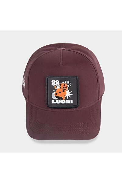 BlackBörk Brown Baseball Cap with Good Luck Logo