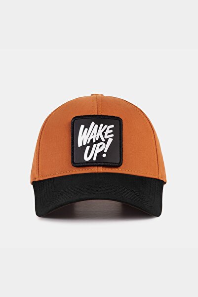 BlackBörk Шість бейсболок чорного та червоного кольорів з логотипом Wake Up