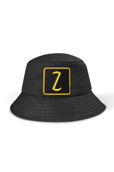 BlackBörk قبعة سوداء بشعار Bucket Z