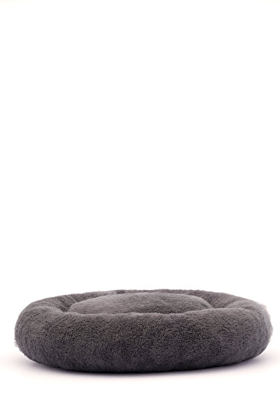 PUGALO Peluş Kedi ve Köpek Yatağı Antrasit Renkte, Pugalo Ekonomik Kedi Yatağı