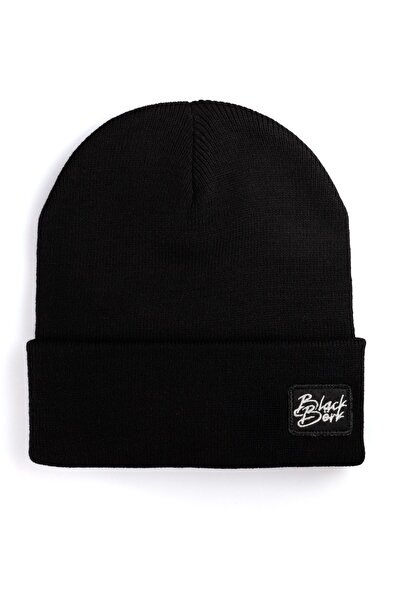 BlackBörk Duckside Logo Black Beanie
