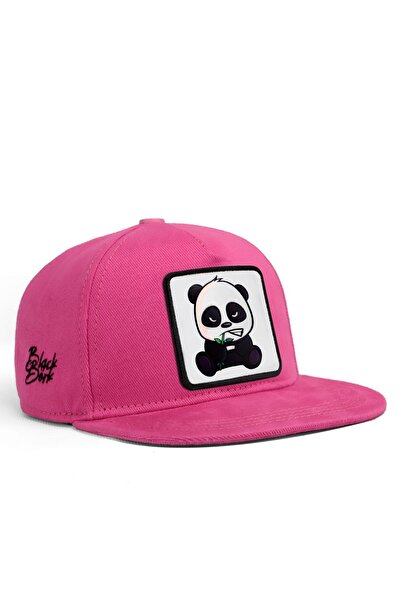 BlackBörk Șapcă de baseball pentru copii Hip Hop Kids cu logo panda roz