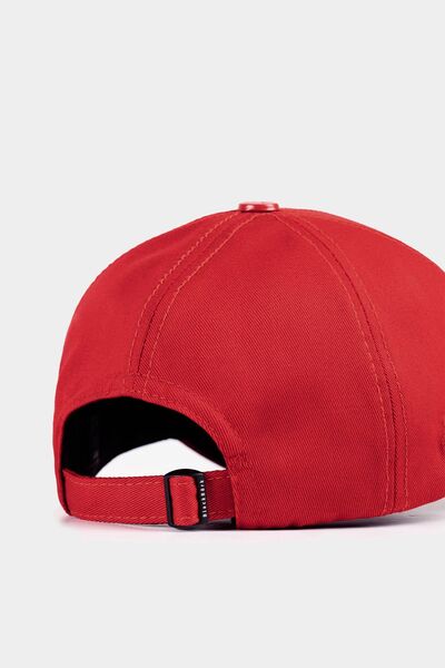 BlackBörk Six Finger Logo Black-Red Baseball Cap