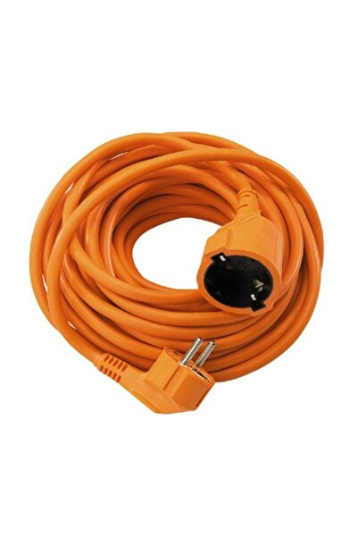Mercaton Prelungitor cu ștecher, pentru exterior, IP 20, 250 V, 3 x 1 mm, 30 m, portocaliu
