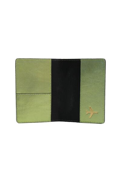Seyahataksesuar Leather Passport Case