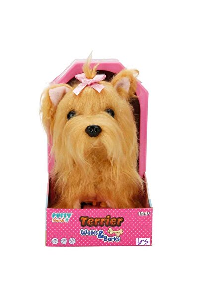 LRS STORE Yürüyen ve Havlayan Terrier Oyuncak Köpek – Sesli ve Hareketli Sevi...