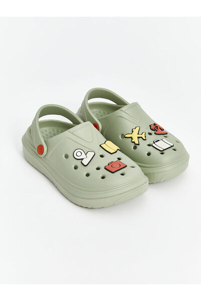 LC Waikiki Sandale de plajă pentru băieți cu imprimeu Özmarka, sezon nou