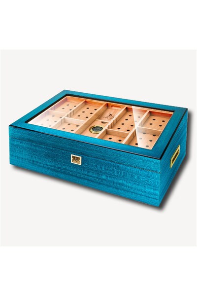 Lubinski Limited Edt. İspanyol Sedir Mavi Humidor