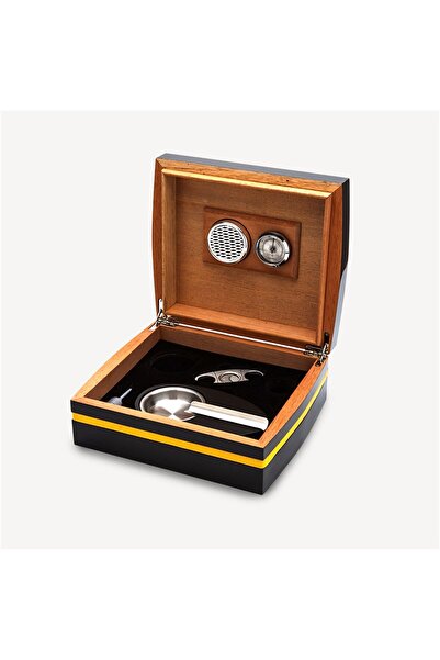COHİBA Cohiba Humidor Puro Kutusu Seti Black