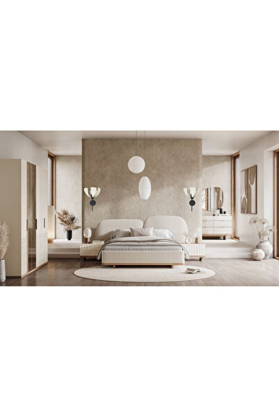 avizade Lotus Model Dekoratif Pilli Duvar Apliği - Siyah Çerçeveli Kumaş Kaplama-Modern Aydınlatma