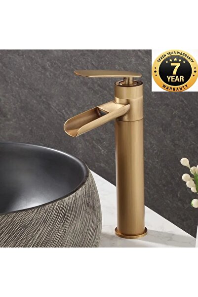 OEM صنبور حوض الحمام بلون عتيق شلال موديل جديد ضمان 7 سنوات مستورد