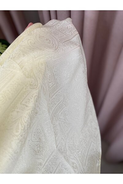 MODA Mineleşarp Etnik Monogram Tereyağı Sarısı Pamuklu Şal