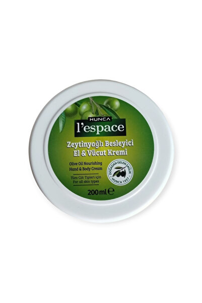 Hunca L'espace Zeytinyağlı Besleyici El & Vücut Kremi