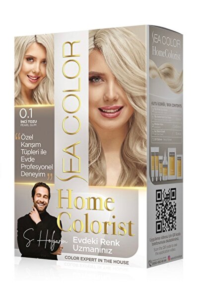 Sea Color Home Colorist Set Boya 0.1 İnci Tozu