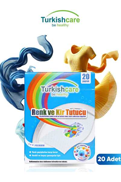 Turkishcare Renk Koruyucu Çamaşırlar Için Mendil 20'li