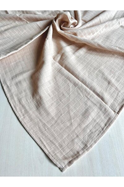 Sevza Kids Multi-Purpose 2-Piece Muslin Cover & Blanket, 100% Cotton Pure Collection Beige