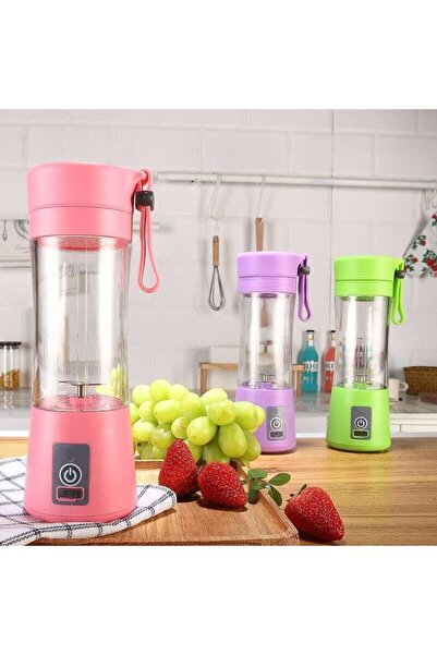 Promagg Blender portabil pentru smoothie, 380ml, încărcare USB, 6 lame din inox
