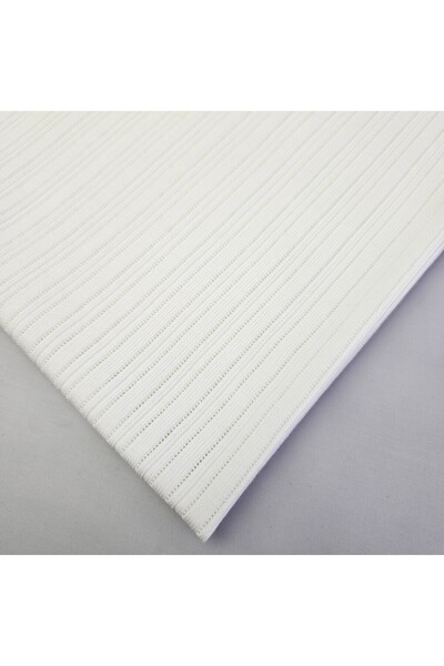 Kaf Kumaş Ecru Pointelle Perforated Rib Fabric |   100% Cotton |   Model-11