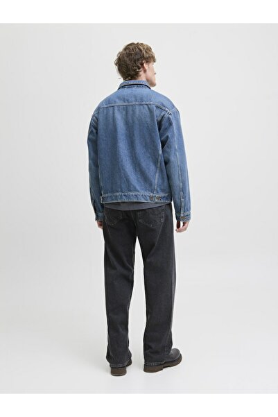 Jack & Jones Mid Waist Straight Leg Jeans