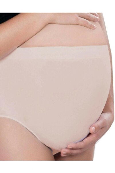 Babyjem Дамски голи безшевни бикини за бременни