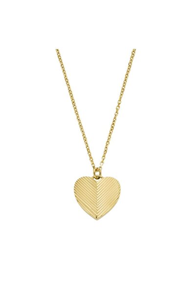 Fossil JF04652-710 Women's Heart Necklace