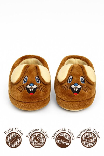 İmerShoes Rabbit Figured Slippers Nursery - Soft Flexible Daily Παιδικά Παπούτσια Home Boots 361
