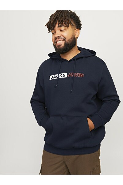 Jack & Jones Plus Hoodie Plus Logo Hoodie