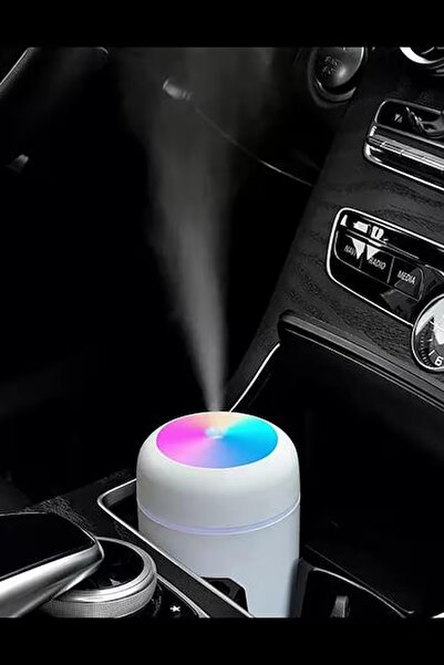 W12 300ml Araç Içi Usb Kablolu Oto Kokusu + Hava Nemlendirici