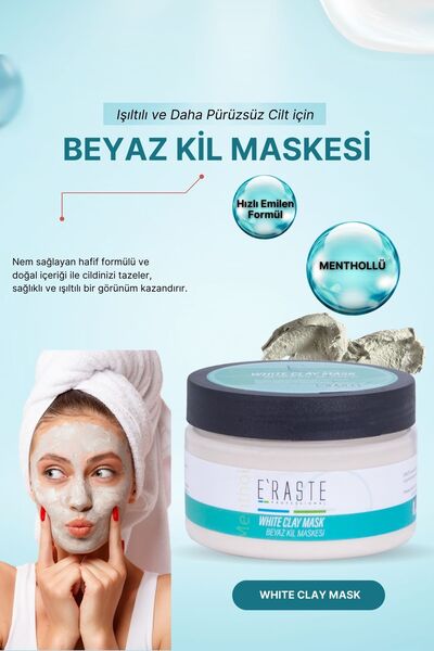 ERASTE Menthol Kil Maskesi ( BEYAZ )