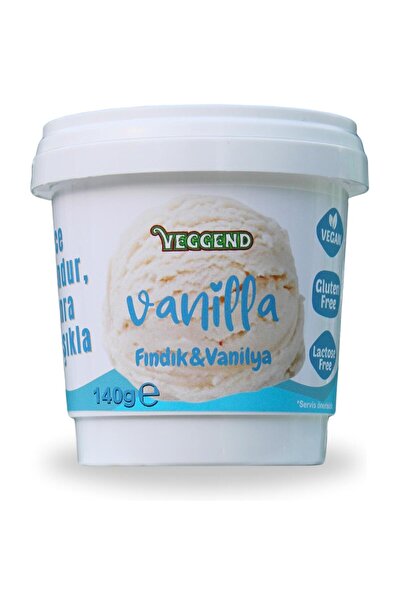 Veggend Vanilla Dondurulabilir Vegan Dondurma (140g)