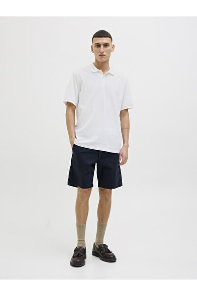 Jack & Jones Ανδρικό λευκό μπλουζάκι Jjkane Polo Ss Polo 12270150 -Λευκό