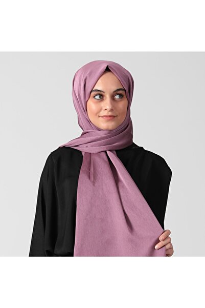 ipekistanbul Şal din şifon Janjanlı - Dusty Rose