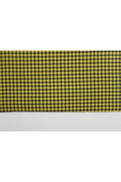 Berryka Oto Döşemelik Kazayağı Süngerli Koltuk Döşeme Kumaşı 150cm En -SARI