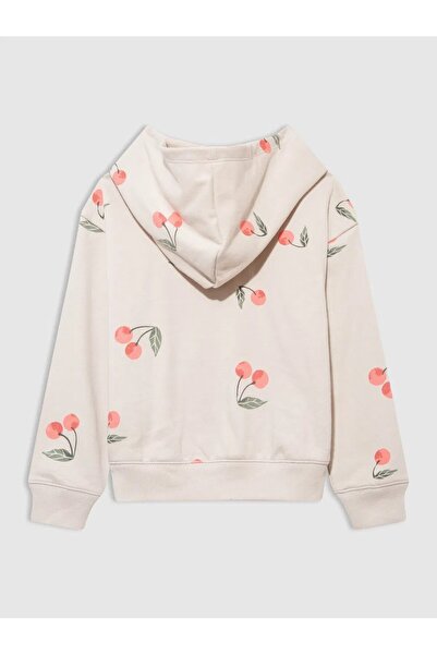 GAP Kız Çocuk Taş Gap V-frch Sp Logo Po Sweatshirt 723295004-Çokrenkli